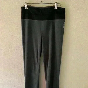 Reebok Yoga Pant flare leggings sz M Pe teacher activewear athleisure camping